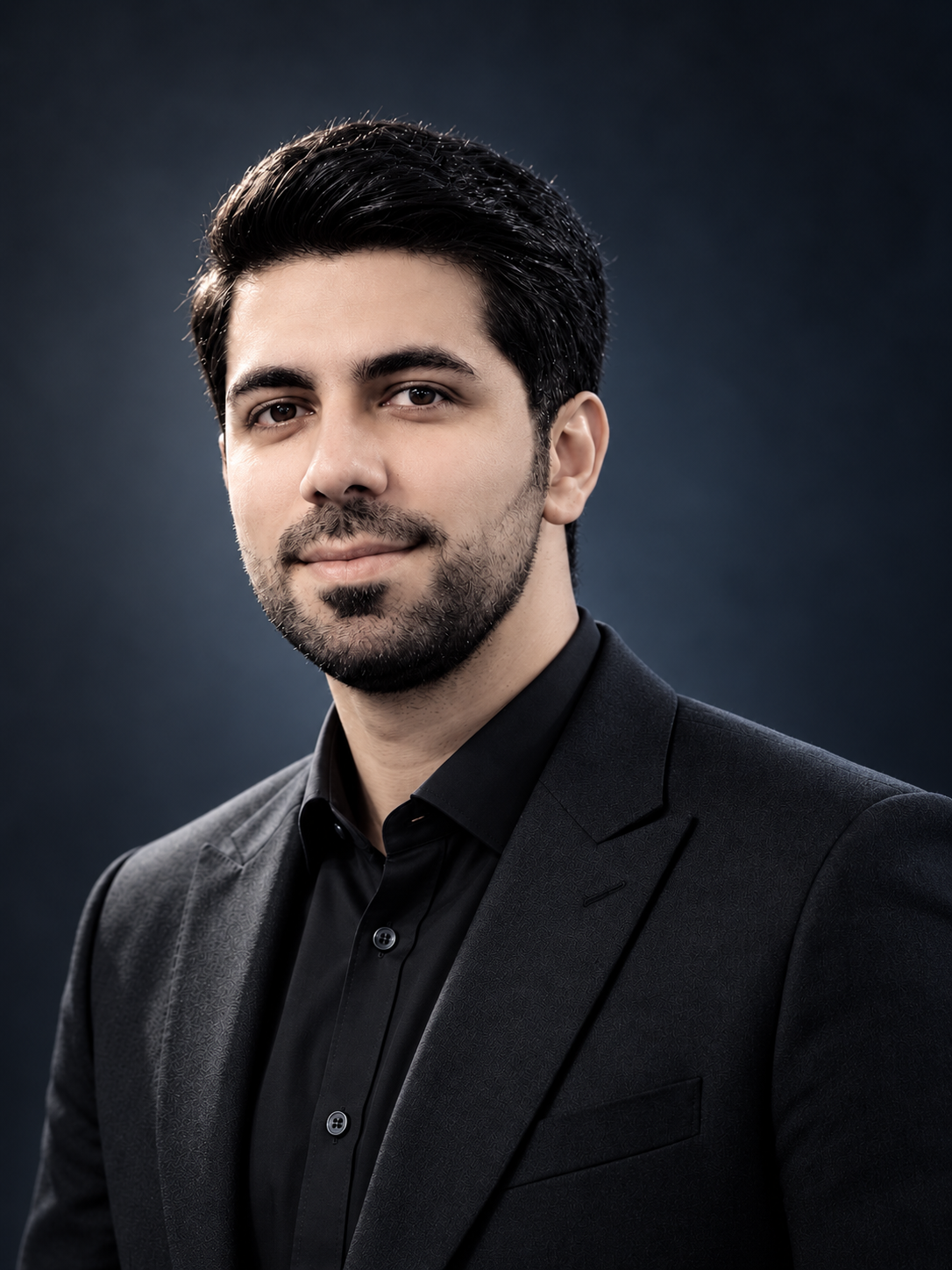 Professional portrait of Ali Moghaddam Manesh